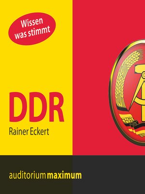 cover image of DDR (Ungekürzt)